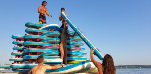 Read more about the article SUP-os csapatépítés a Balatonon – élmény, ami összehoz